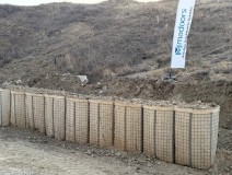 Recoverable Unit Gabion Basket Defence Wall Barrier